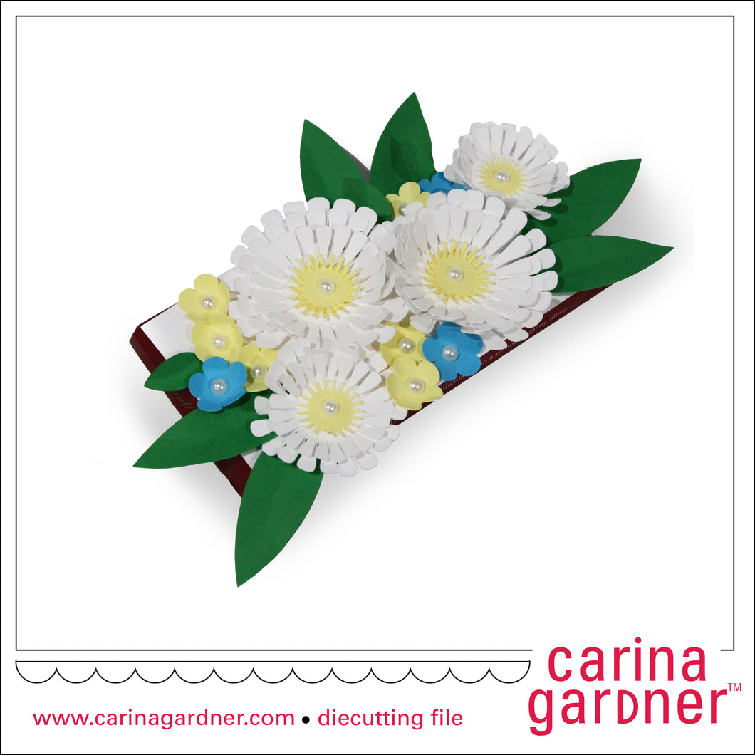 Daisy Candy Bar Bouquet - Digital Download