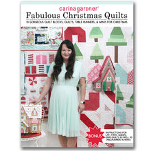 Load image into Gallery viewer, FABULOUS CHRISTMAS QUILTS: 13 GORGEOUS QUILT BLOCKS, QUILTS, TABLE RUNNERS, AND MINIS FOR CHRISTMAS EBOOK (PDF FORMAT)