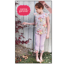 Load image into Gallery viewer, Playdate Outfit Sewing Pattern PDF - Digital Download